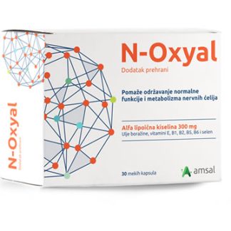 AMSAL N-Oxyal kaps a 30, Pomaže održavanje normalne funkcije i metabolizma nervnih ćelija
