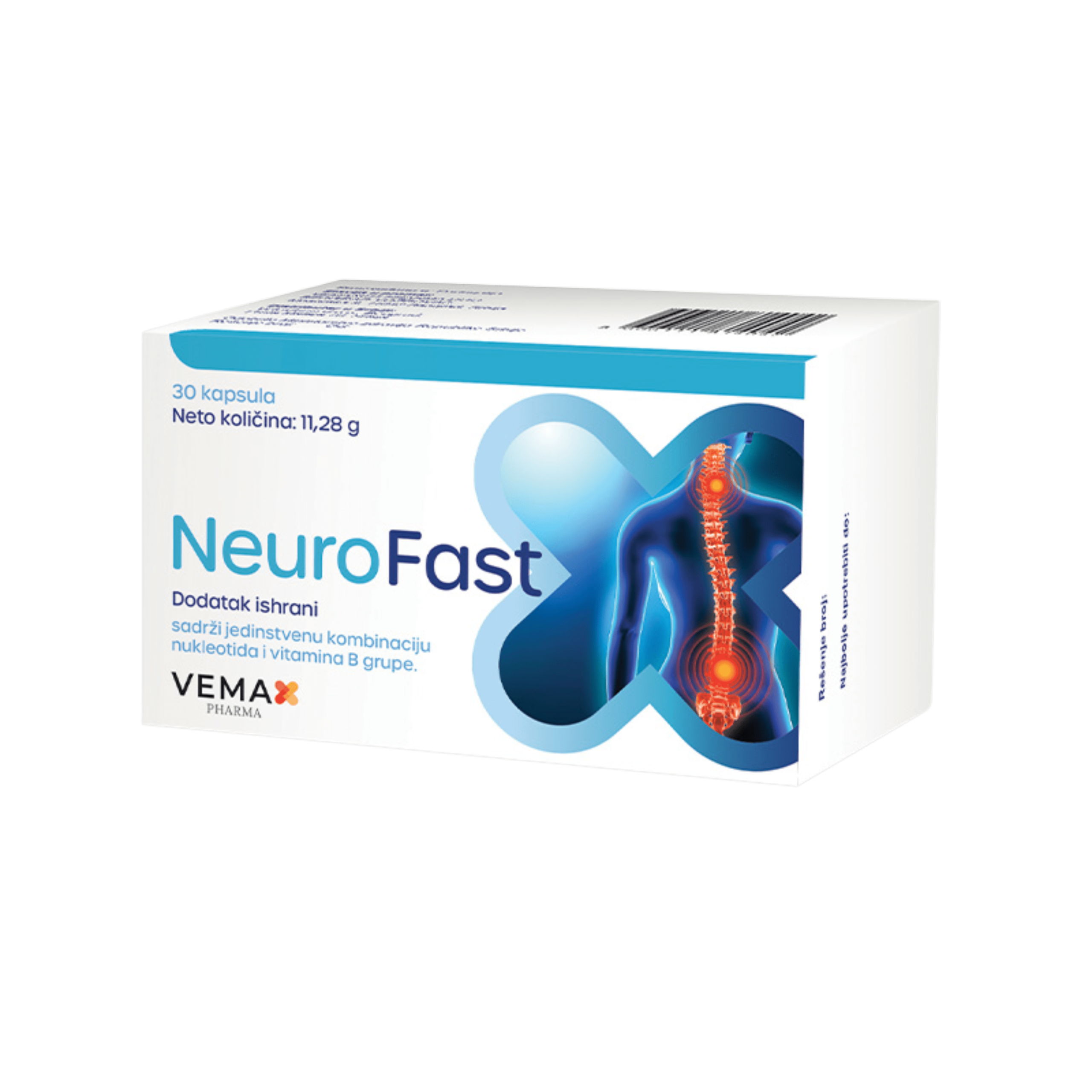 NeuroFast, 10 kapsula - Slika 2