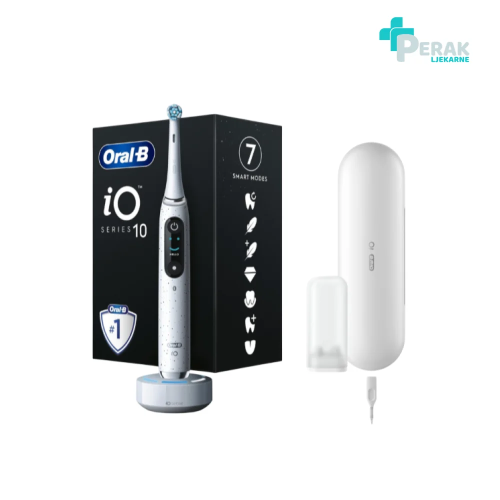 ORAL-B iO10 Električna Četkica za Zube Stardust Bijela