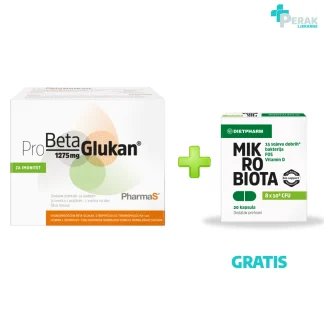 PharmaS Pro Beta Glukan 1275mg 30 Vrećica + Mikrobiota GRATIS