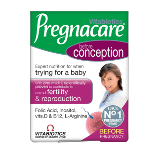 Vitabiotics Pregnacare Conception, 30 tableta