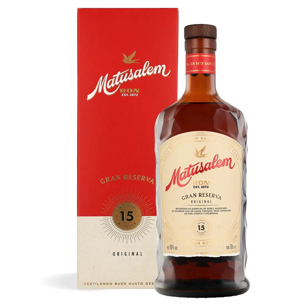 RON MATUSALEM 15 SOLERA GRAN RESERVA RUM 0,7L + KUTIJA