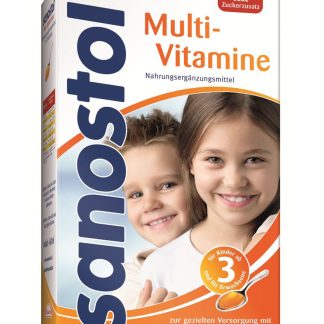 SANOSTOL MULTIVITAMINSKI SIRUP 230 ml, Dodatak prehrani,kod nedovoljnog unosa vitamina u organizam