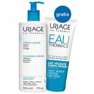 Uriage Creme Lavante Kremasti Gel 500ml + Mlijeko 200ml GRATIS