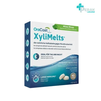 Xylimelts Pastile za Suha Usta Menta 40 Pastila
