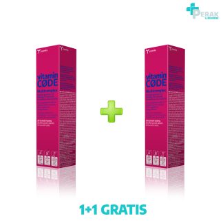 Yasenka Vitamin CODE Multicomplex 20 Šumećih Tableta 1+1 GRATIS
